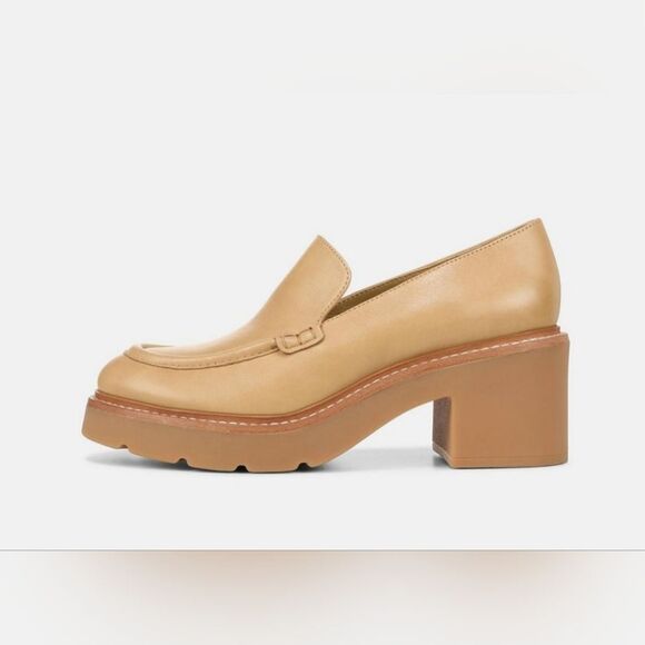 New! VINCE Rowe Leather Lug Loafer Women's Size 7 - Picture 1 of 8